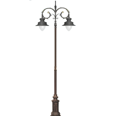 LI-8257-BKT 53-91006 Modern Outdoor Pole Light